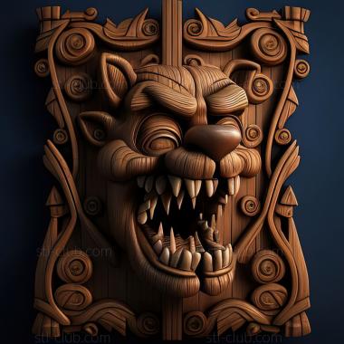 3D модель Игра Five Nights at Freddys 4 The Final Chapter (STL)